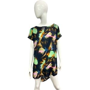 La Perla Women’s sizes 8 & 10 Sequin Embellished Printed Beach Dress NEW